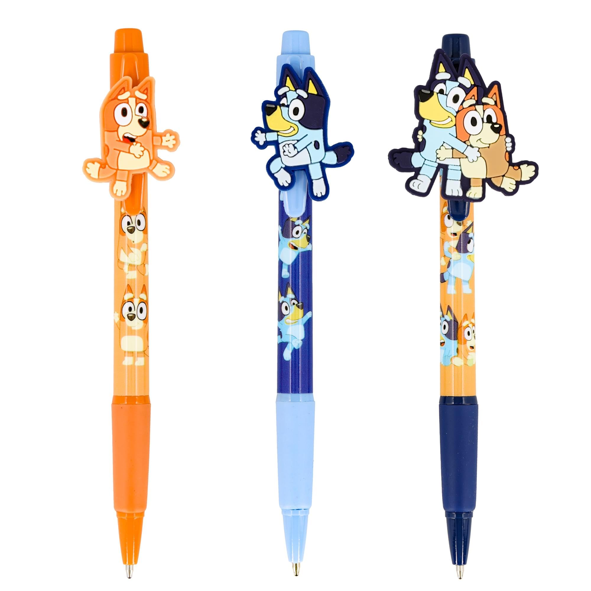 Amazon.com: Innovative Designs Bluey and Bingo 3pk Character Pens